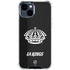 NHL Los Angeles Kings Black Background iPhone 15 Clear Case